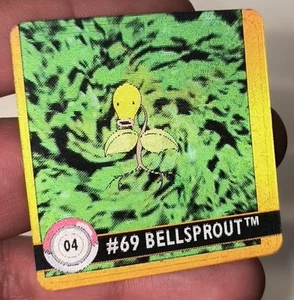 Vintage 3D Bellsprout Weepinbell #04 Premier Edition Action Flipz Pokemon Card - Picture 1 of 20