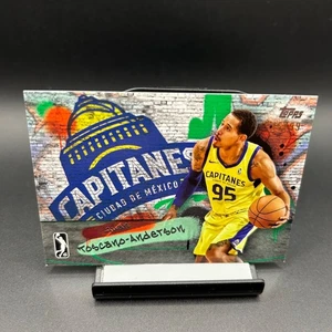 2024-25 Topps G-League #TL-15 Juan Toscano-Anderson Green /99 Mexico City - Picture 1 of 2
