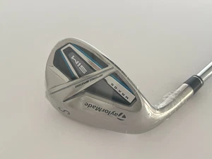 LEFT HANDED TAYLORMADE SIM MAX OS SAND WEDGE REGULAR FLEX STEEL SHAFT - Picture 1 of 5