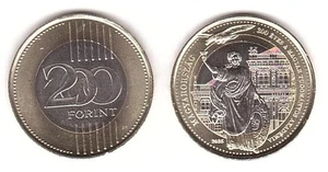 Hungary - 200 Forint 2025 UNC Hungarian Academy of Sciences - bimetall - Picture 1 of 1
