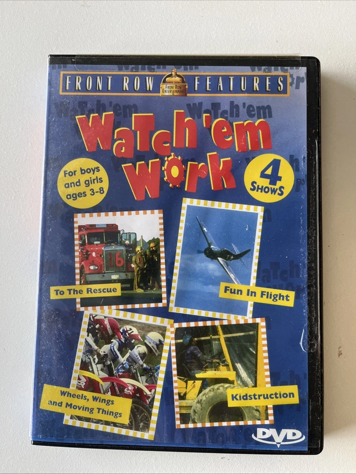 Watch 'em Work DVD To Rescue Fun in Flight DISC ONLY NO TRACKING - Image 1 of 1