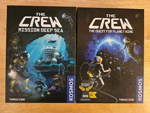 The Crew Quest for Planet Nine & Mission Deep Sea 2 games KOSMOS cooperative - Picture 1 of 5