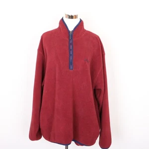 IZOD 1/4 Zip Fleece Jacket Coat Men's L - Picture 1 of 6