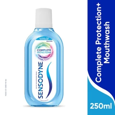 Enjuague bucal todo en uno Sensodyne para protección de la sensibilidad, paquete 250 ml Foto 1 de 4
