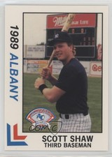 1989 Best Albany-Colonie Yankees Scott Shaw #4