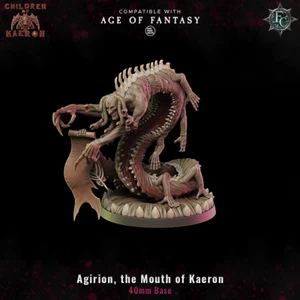 Agirion -Fleshcraft Studios | 28mm RPG D&D 3D Printed Miniature - Picture 1 of 2