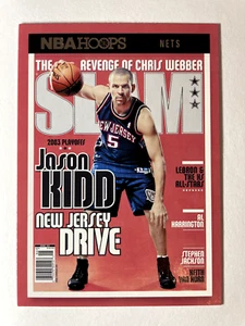 2021-22 Panini Hoops NBA Slam Magazine Jason Kidd Nets Card - Picture 1 of 2