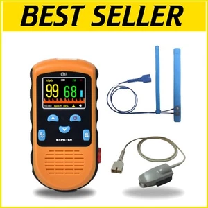Continuous Infant Pulse Oximeter with Adjustable Alarms - Travel Friendly Design - Picture 1 of 11