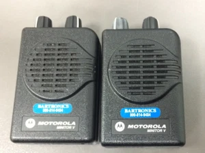 TWO Motorola Minitor 5 Pager, Model # A03KMS9238BC, VHF, 1 CH SV, NO CHARGERS - Picture 1 of 4