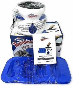 2X Twinkies Maker Bake Set with Chocolate Melting Pot Silicone Pan Dipping 2 SET - Picture 1 of 4