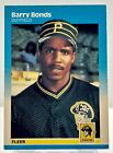 1987 Fleer Barry Bonds Rookie #604 Pittsburgh Pirates