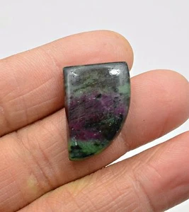 30.98 CT NATURAL RUBY ZOISITE FANCY CABOCHON LOOSE GEMSTONE - Picture 1 of 1