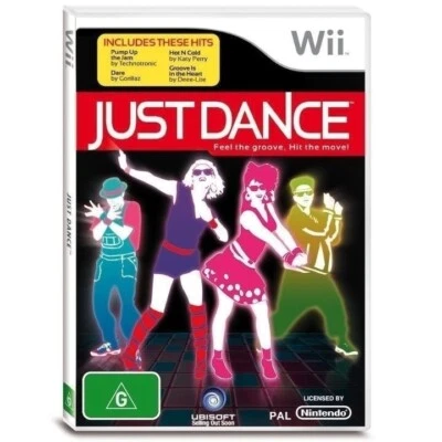 JUST DANCE Nintendo Wii +Wii U *NEW *SEALED *RARE OZI Dancing Game Party 4 Stage - Image 1 of 4