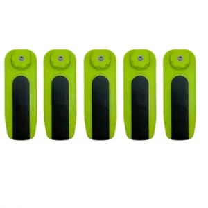 Lot 5 Green Side Connector Dust Cover For APX6000 Portable Radio - Zdjęcie 1 z 5