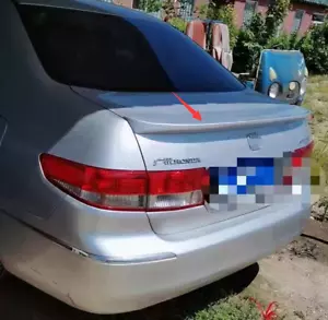 Alerón estilo fábrica ABS para Honda Accord 2003-2005 sedán de 4 puertas plateado - Imagen 1 de 2