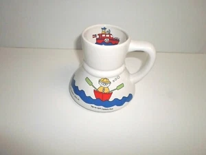 Captain Travel Coffee Mug Funny St Paul *Minnesota* No Spill Tea Cup Wide-Bottom - Picture 1 of 11