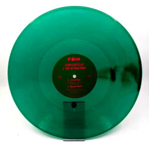 Elvis Costello: Green Shirt (1985) 12" 45rpm - UK Import - Green Vinyl - EX - Imagen 1 de 4