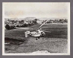 KELLETT XR-10 HELICOPTER LARGE VINTAGE ORIGINAL PRESS PHOTO US ARMY 1947 - Picture 1 of 2