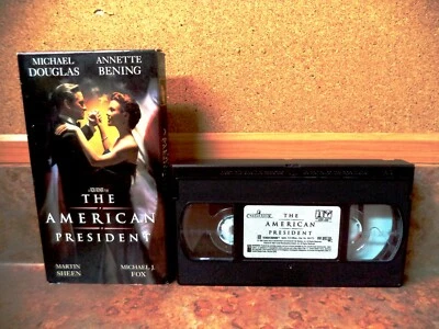 THE AMERICAN PRESIDENT (VHS 1996) Michael Douglas, Annette Bening, Martin Sheen  - Image 1 of 4