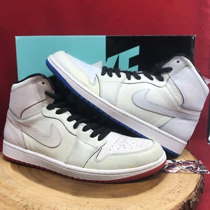 NIKE AIR JORDAN 1 RETRO SB QS LANCE MOUNTAIN WHITE BRED ROYAL 653532-100 13.5 13 - Picture 1 of 10
