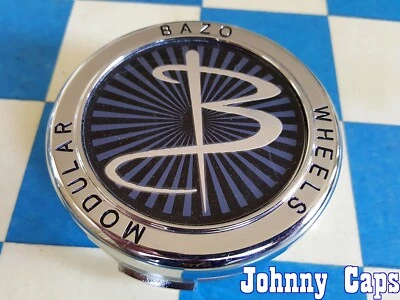 Ruedas BAZO [47] Tapa central cromada # BAZO-2&3 (MULTI) Tapa central personalizada (CANTIDAD. 1) Foto 1 de 4