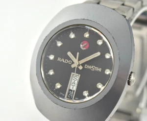 RADO DiaStar 636.0308.3 Silver Tone 35mm Automatic Men's Watch Swiss Made - Picture 1 of 17