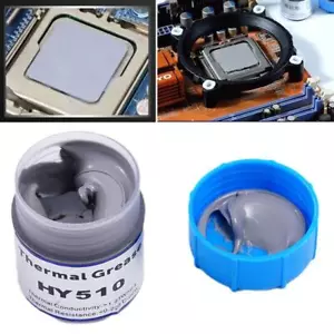 Grey HY510 Thermal Conductive Silicone Grease Paste ChipsetCooling LED CPU V1L0 - Afbeelding 1 van 10