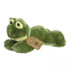 Aurora - Eco Nation - Eco Softies - 8 Zoll amerikanischer Stierfrosch Kuscheltier - Bild 1 von 5