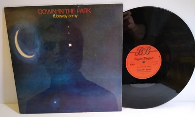 Tubeway Army Down In The Park 12" Vinyl Record Synth-Pop Electro Gary Numan UK Foto 1 de 4