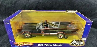Hot Wheels Batmobile. Batman DC Comics Mattel Collectors 1966 - Image 1 of 3