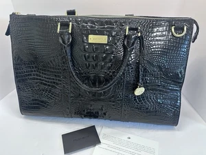 Brahmin Anywhere Weekender Melbourne - Black Overnight bag travel all day - Picture 1 of 12
