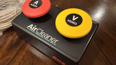 ROSS ACL-PB Aircleaner On-Air Audio/Video Panic Button (NEW, open Box) - Image 1 of 4