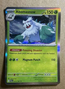 Pokemon Paldea Evolved Abomasnow 011/193 - Foto 1 di 1