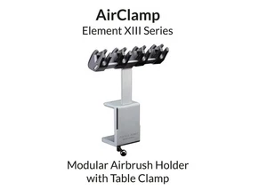 GAAHLERI: ELEMENT XIII SERIES - AIRCLAMP FOUR AIRBRUSH HOLDER - Picture 1 of 6