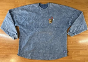 Walt Disney Peter Pan Blue Spirit Jersey Size XL - Picture 1 of 10