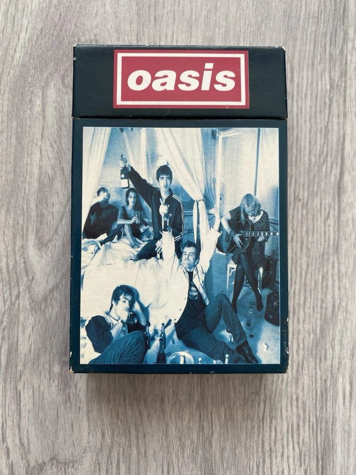 Oasis CIGARETTES & ALCOHOL Cassette  LTD EDITION CIGARETTE PACKET 1994 - Image 1 of 4