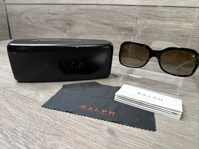 Ralph by Ralph Lauren RA5049 Womens Tortoise /Green Polorized Sunglasses - Image 1 of 4