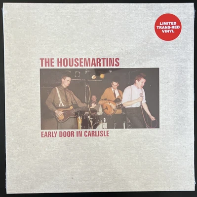 THE HOUSEMARTINS EARLY DOOR IN CARLISLE RED VINYL LP LIMITED NEW SEALED MINT - Image 1 of 2