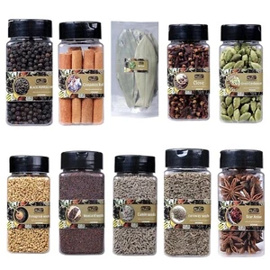 Spice Starter Whole Spices Included Super kitchen combo whole spices Pack of 10 - Picture 1 of 9