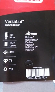 OREGON 208VXLHK095; 72DL,3/8P,.058G;20" GUIDE BAR - Picture 1 of 3