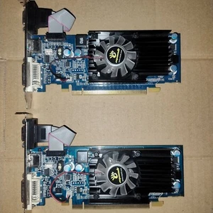 NVIDIA GeForce 8400 GS 512MB, DDR2, PCI-E, VGA, DVI, HDMI Lot 2 Cards. Free Post - Picture 1 of 5