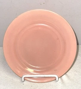 Hazel Atlas OVIDE PLATONITE CHILD'S PASTEL PINK 6" PLATE - Picture 1 of 1