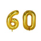 Foil 60 Number Balloons Gold Events 60 Year Old 60Th Anniversary  Men