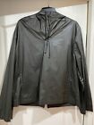 Oasis Funky Waxed Pull On  Windbreaker Size L