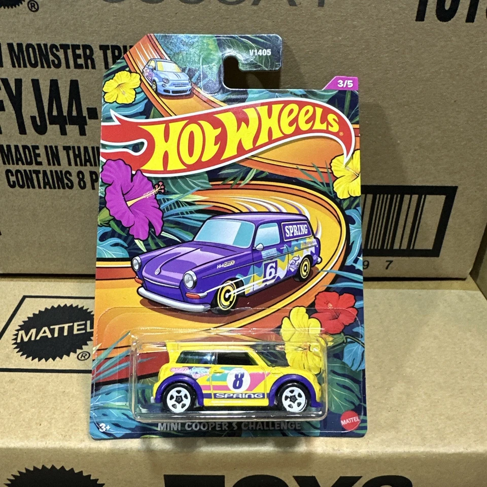 Hot Wheels Spring Series Mini Cooper S Challenge 3/5 2024 Foto 1 de 1