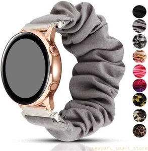 Scrunchie Loop Band Strap For Samsung Galaxy Watch 4 5 6 42mm / Active 2 40 44mm - Picture 1 of 13