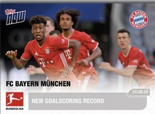 Topps Now Bundesliga 2019-20 - Card 175 - Bayern Munich - goals record UK