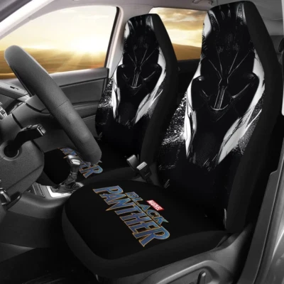 Fundas de asiento de coche Black Panther, idea de regalo para fans Foto 1 de 4