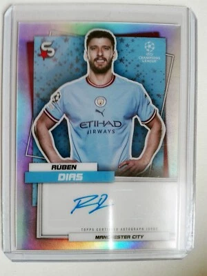 RUBEN DIAS. TOPPS SUPERSTARS 2022-2023. MANCHESTER CITY. AUTO - Imagen 1 de 2