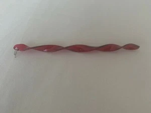 Colgante de vidrio rojo tapas de vidrio colgante para araña 20 cm - Imagen 1 de 2